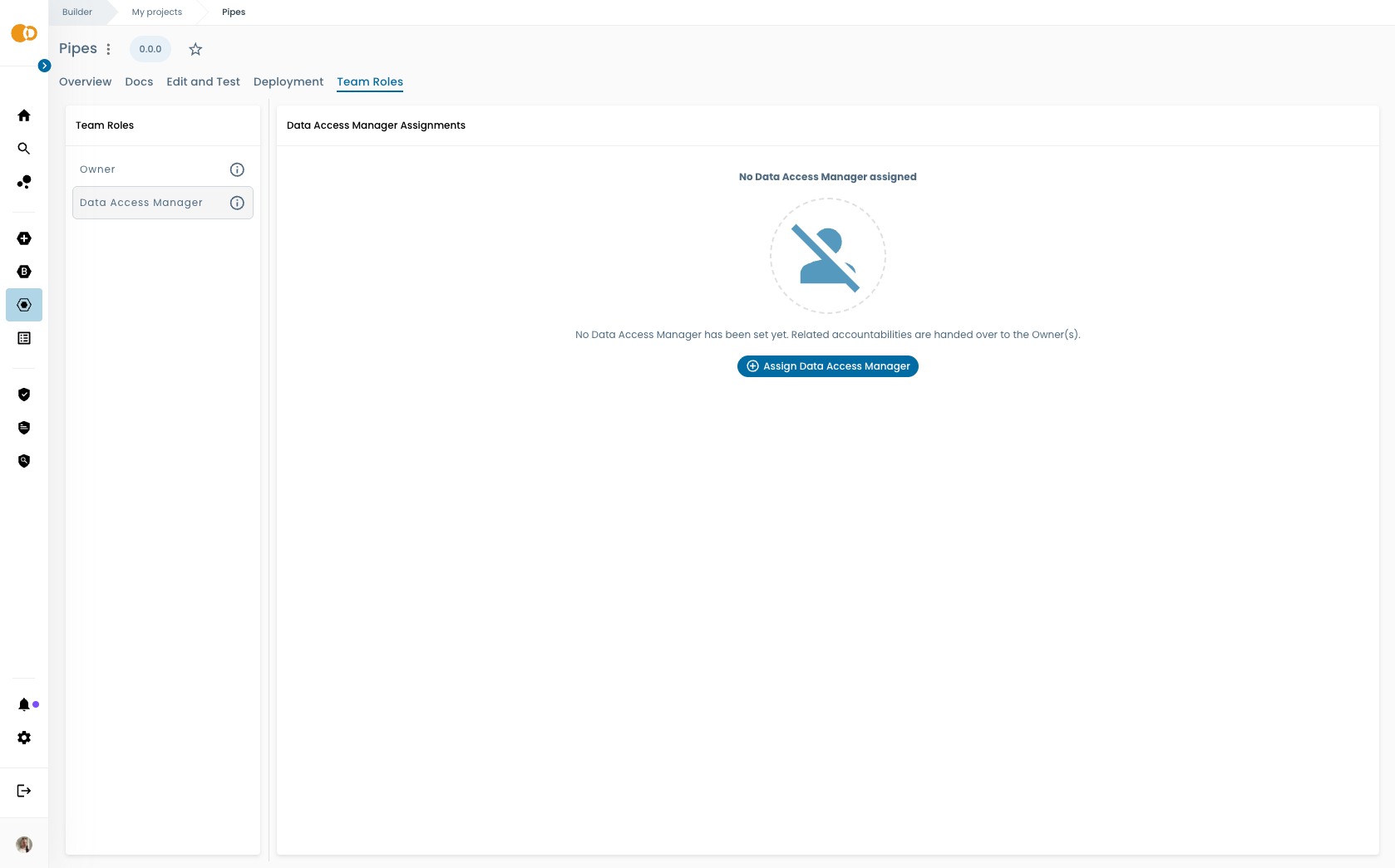 add assignment button