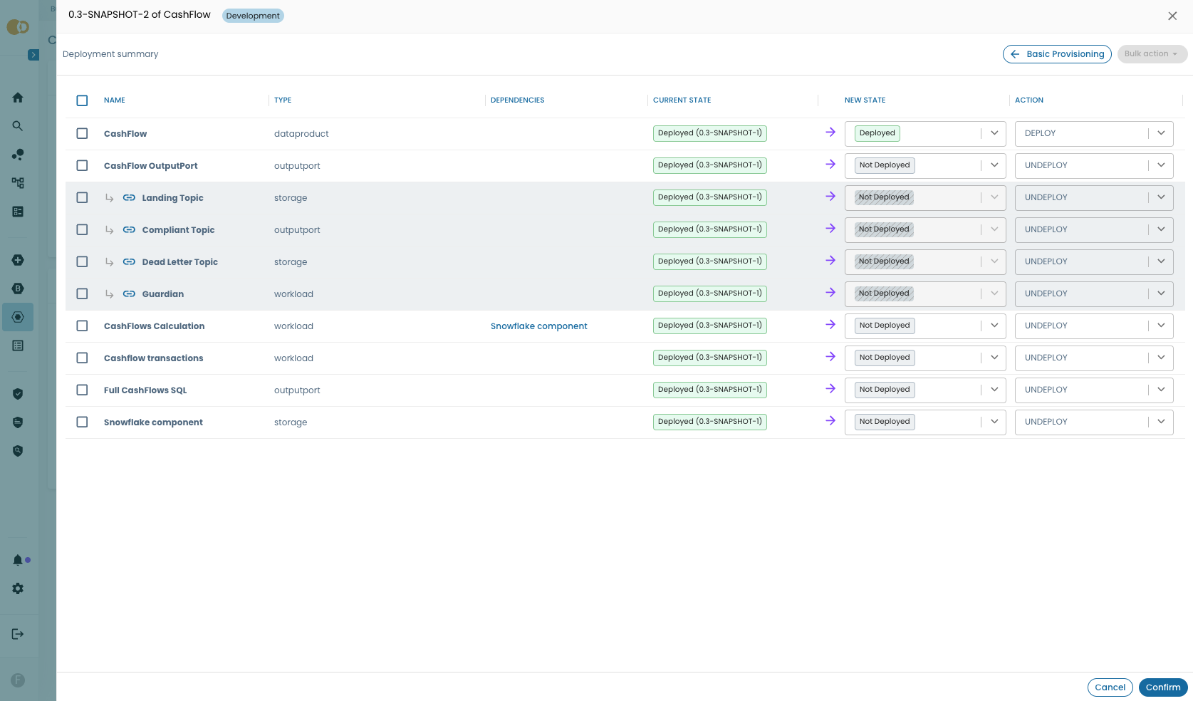 Deployment preview advanced partial preview