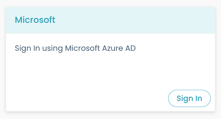 Sign in using Microsoft Azure AD